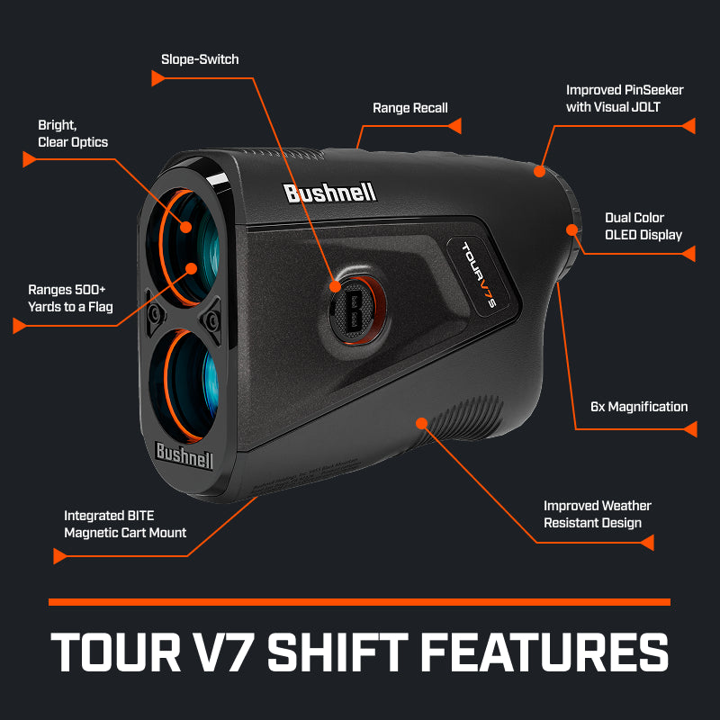 Bushnell Tour V7 Shift Rangefinder Patriot Pack