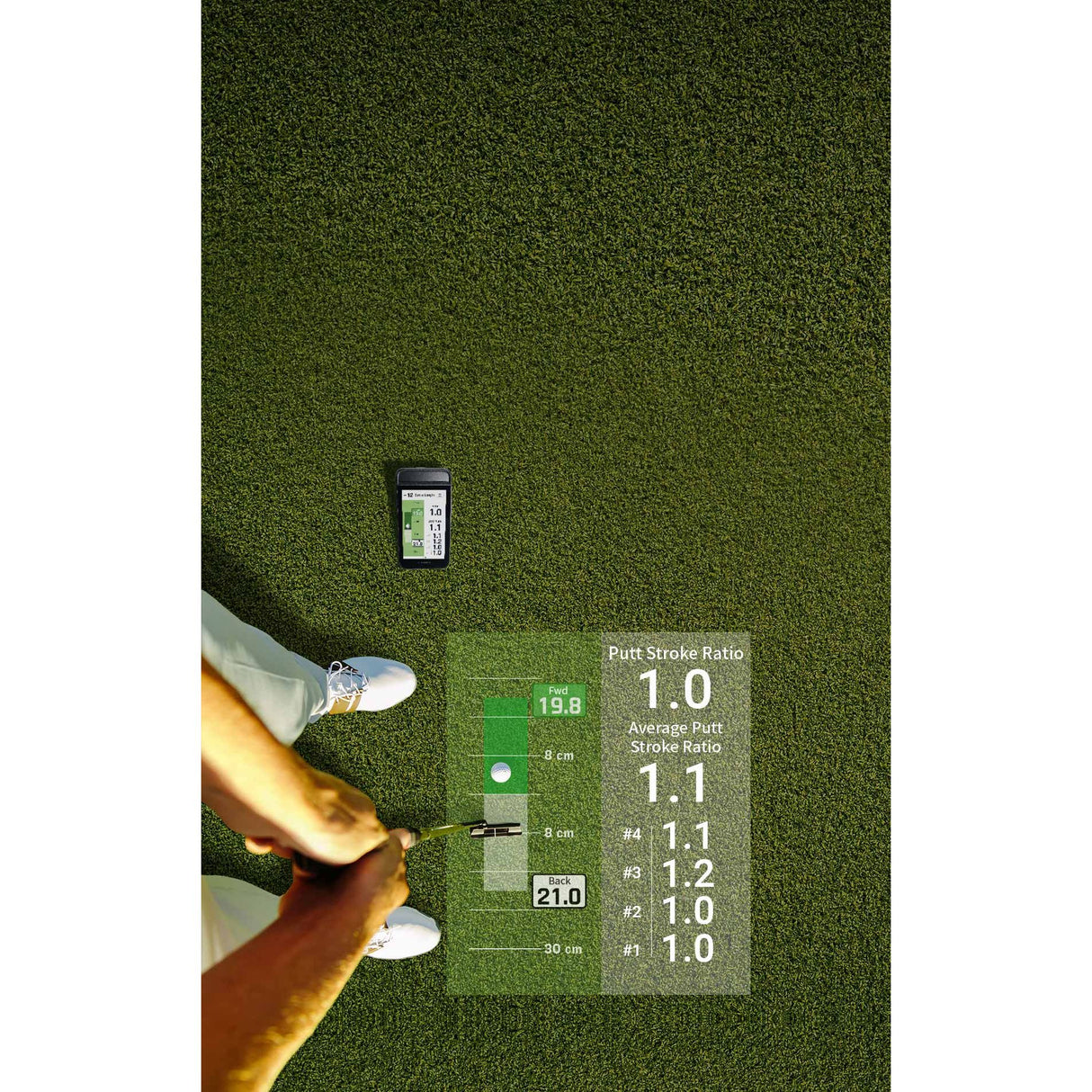 Garmin Approach G82 Golf GPS + Launch Monitor