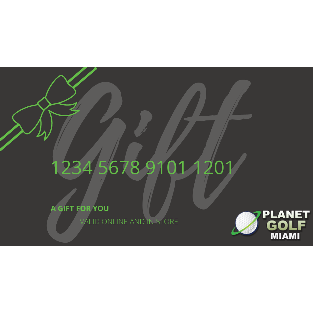 Planet Golf Miami Gift Card