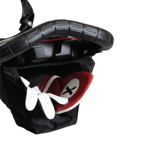 BagBoy Nitron Auto-Open Push Cart ~ Black / Red