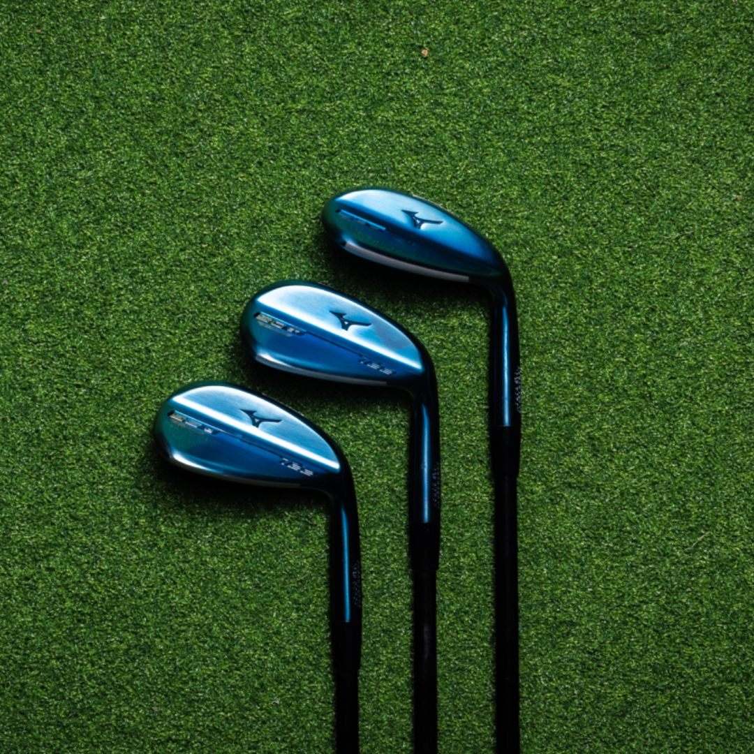 Exclusive Build Chrome Blue Mizuno Wedges