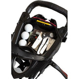 BagBoy Nitron Auto-Open Push Cart ~ Black / Red