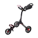 BagBoy Nitron Auto-Open Push Cart ~ Black / Red